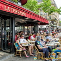 La Terrasse at the Ecole Militaire metro stop, just around the corner from rue Cler